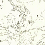 United States Geological Survey Bad Bug Butte, AZ (1955, 24000-Scale) digital map