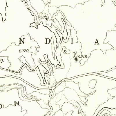 United States Geological Survey Bad Bug Butte, AZ (1955, 24000-Scale) digital map