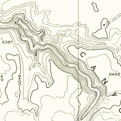 United States Geological Survey Bad Bug Butte, AZ (1955, 24000-Scale) digital map