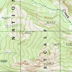 United States Geological Survey Bad Luck Creek, MT (1988, 24000-Scale) digital map