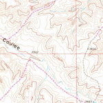 United States Geological Survey Badbaby Coulee, MT (1967, 24000-Scale) digital map