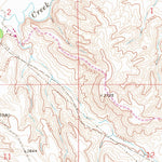 United States Geological Survey Badbaby Coulee, MT (1967, 24000-Scale) digital map