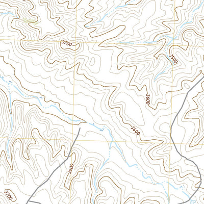 United States Geological Survey Badbaby Coulee, MT (2020, 24000-Scale) digital map