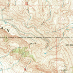 United States Geological Survey Bader Draw, WY (1966, 24000-Scale) digital map