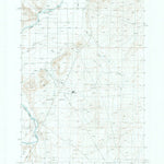 United States Geological Survey Badger Basin, WY-MT (1987, 24000-Scale) digital map