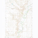 United States Geological Survey Badger Creek, MT (1972, 24000-Scale) digital map