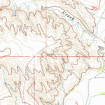 United States Geological Survey Badger Creek, MT (1972, 24000-Scale) digital map
