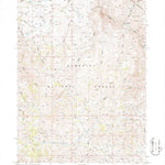 United States Geological Survey Badger Creek, NV (1986, 24000-Scale) digital map