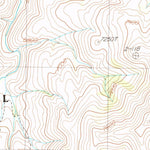 United States Geological Survey Badger Creek, NV (1986, 24000-Scale) digital map