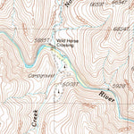 United States Geological Survey Badger Creek, NV (1986, 24000-Scale) digital map