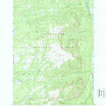 United States Geological Survey Badger Creek, WY (1989, 24000-Scale) digital map