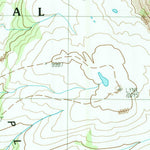 United States Geological Survey Badger Creek, WY (1989, 24000-Scale) digital map