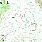 United States Geological Survey Badger Creek, WY (1996, 24000-Scale) digital map