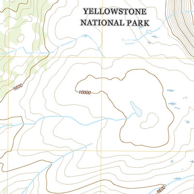 United States Geological Survey Badger Creek, WY (2021, 24000-Scale) digital map