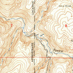 United States Geological Survey Badger Gap, WA (1953, 24000-Scale) digital map