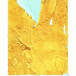 United States Geological Survey Badger Island NW, UT (1968, 24000-Scale) digital map