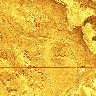 United States Geological Survey Badger Island NW, UT (1968, 24000-Scale) digital map