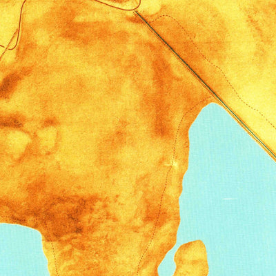 United States Geological Survey Badger Island, UT (1968, 24000-Scale) digital map