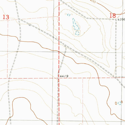 United States Geological Survey Badger Lake, NM (1979, 24000-Scale) digital map