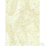 United States Geological Survey Badger Lake, OR (1962, 24000-Scale) digital map
