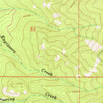 United States Geological Survey Badger Lake, OR (1979, 24000-Scale) digital map
