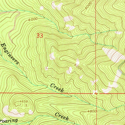 United States Geological Survey Badger Lake, OR (1979, 24000-Scale) digital map