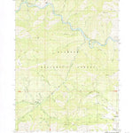 United States Geological Survey Badger Mountain, CA (1984, 24000-Scale) digital map