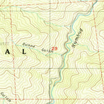 United States Geological Survey Badger Mountain, CA (1984, 24000-Scale) digital map