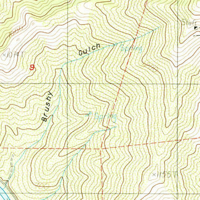 United States Geological Survey Badger Mountain, CA (1984, 24000-Scale) digital map