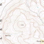 United States Geological Survey Badger Mountain NW, NV (1966, 24000-Scale) digital map