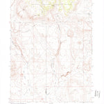United States Geological Survey Badger Mountain SE, NV (1966, 24000-Scale) digital map