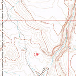 United States Geological Survey Badger Mountain SE, NV (1966, 24000-Scale) digital map