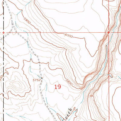 United States Geological Survey Badger Mountain SE, NV (1966, 24000-Scale) digital map
