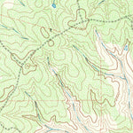 United States Geological Survey Badger Nest Tank, TX (1967, 24000-Scale) digital map