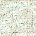 United States Geological Survey Badger Peak, ID (1984, 24000-Scale) digital map