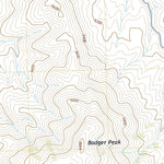 United States Geological Survey Badger Peak, ID (2020, 24000-Scale) digital map