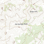 United States Geological Survey Badger Peak, UT (2023, 24000-Scale) digital map