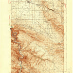 United States Geological Survey Badger Pocket, WA (1943, 62500-Scale) digital map