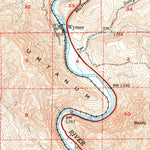 United States Geological Survey Badger Pocket, WA (1953, 62500-Scale) digital map