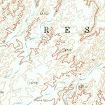 United States Geological Survey Badger Spring, AZ (1969, 24000-Scale) digital map