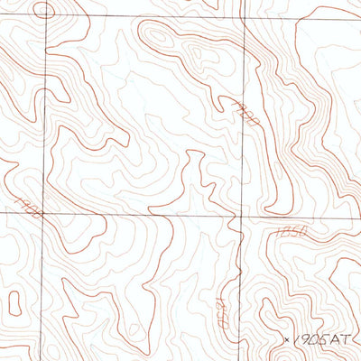 United States Geological Survey Badger Spring, NV (1983, 24000-Scale) digital map