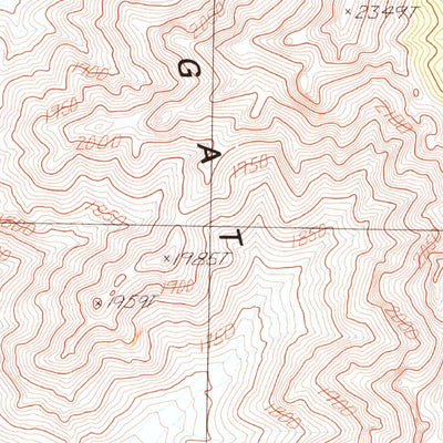 United States Geological Survey Badger Spring, NV (1983, 24000-Scale) digital map