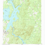 United States Geological Survey Badin, NC (1981, 24000-Scale) digital map