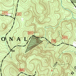 United States Geological Survey Badin, NC (1994, 24000-Scale) digital map