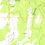 United States Geological Survey Badito Cone, CO (1969, 24000-Scale) digital map