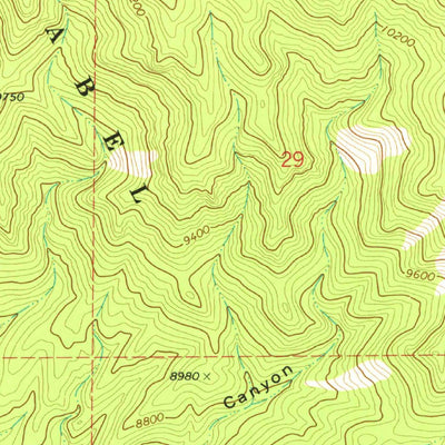 United States Geological Survey Badito Cone, CO (1969, 24000-Scale) digital map