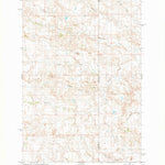 United States Geological Survey Badland Draw, MT-ND (1981, 24000-Scale) digital map