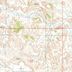 United States Geological Survey Badland Draw, MT-ND (1981, 24000-Scale) digital map
