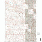 United States Geological Survey Badland Draw, MT-ND (1997, 24000-Scale) digital map