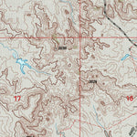 United States Geological Survey Badland Draw, MT-ND (1997, 24000-Scale) digital map